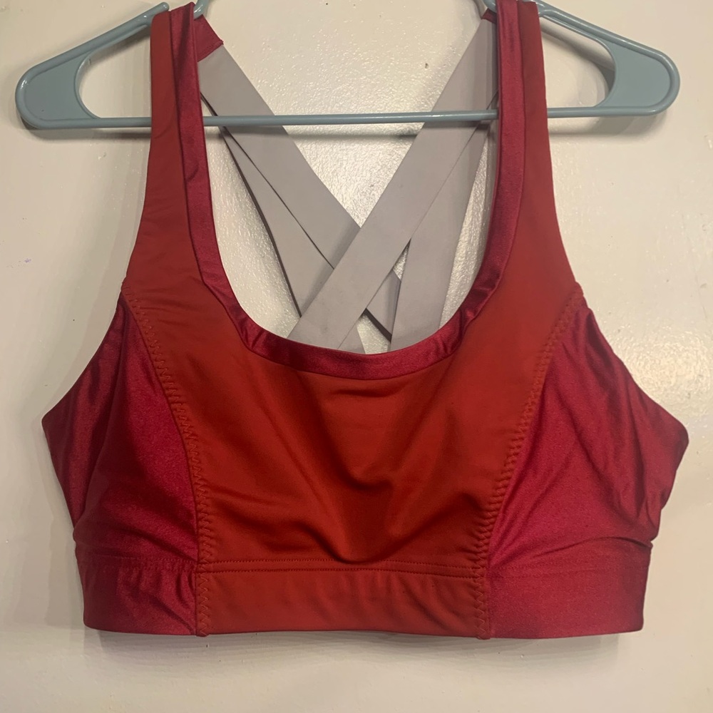 Women's Red Sports Bra
